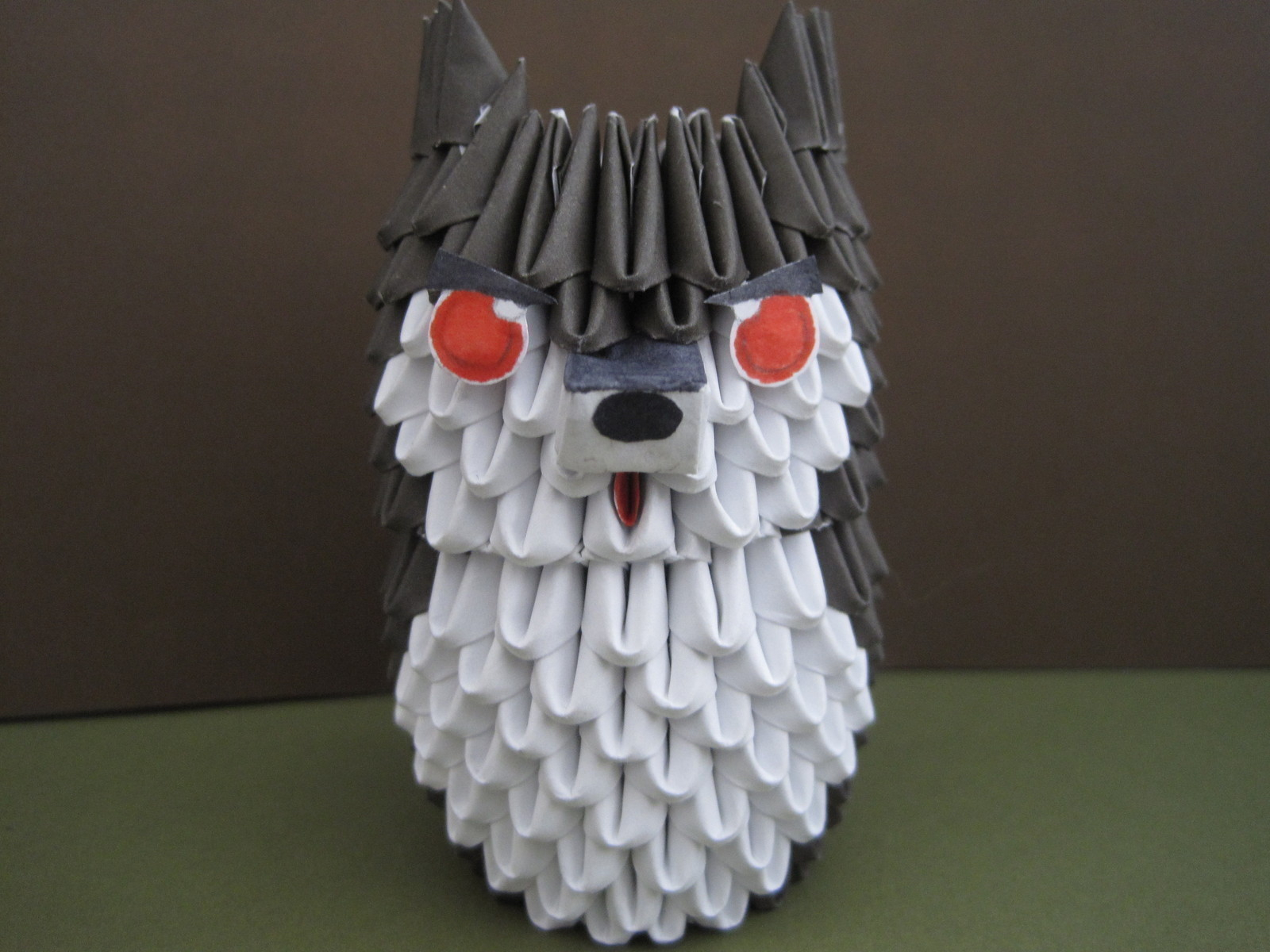 Origami Wolf Tutorial 3 D Origami Husky Puppy Wolf An Origami Dog Paper Folding And