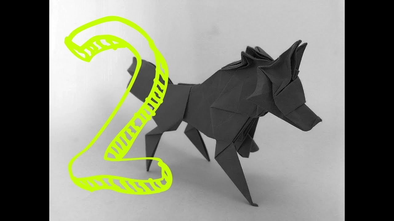 Origami Wolf Tutorial Origami Tutorial Wolf Kha Nguyen Part 2