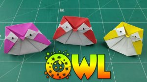 Owl Origami Easy How To Make An Origami Owl For Kids Diy Easy Owl Paper Tutorial