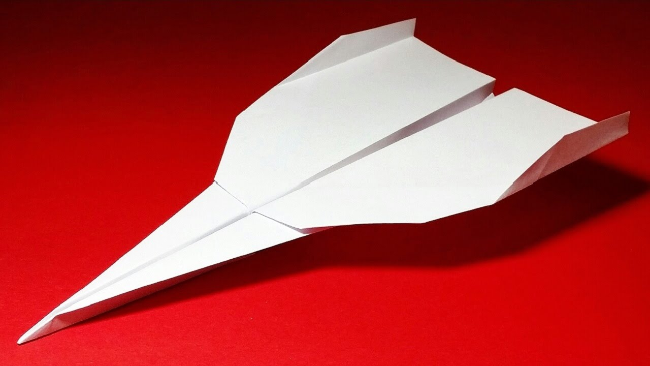 Paper Airplane Origami How To Make A Paper Airplane That Flies Far Strike Eagle