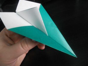 Paper Airplane Origami Making A Simple Paper Airplane
