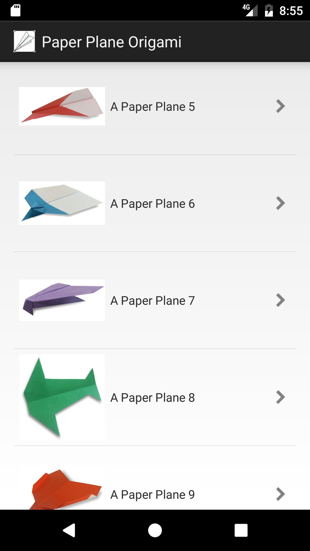 Paper Airplane Origami Paper Plane Origami Apk