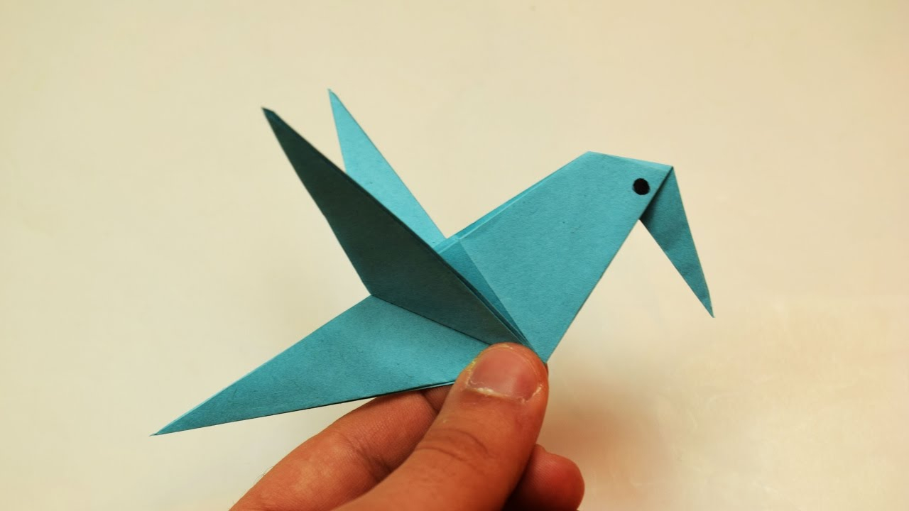 Paper Bird Origami How To Make A Paper Bird