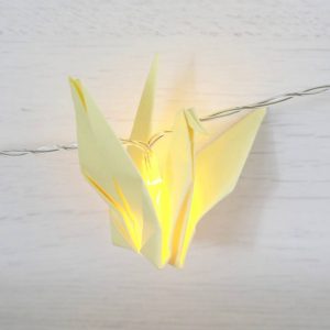 Paper Bird Origami Origami Paper Bird String Lights