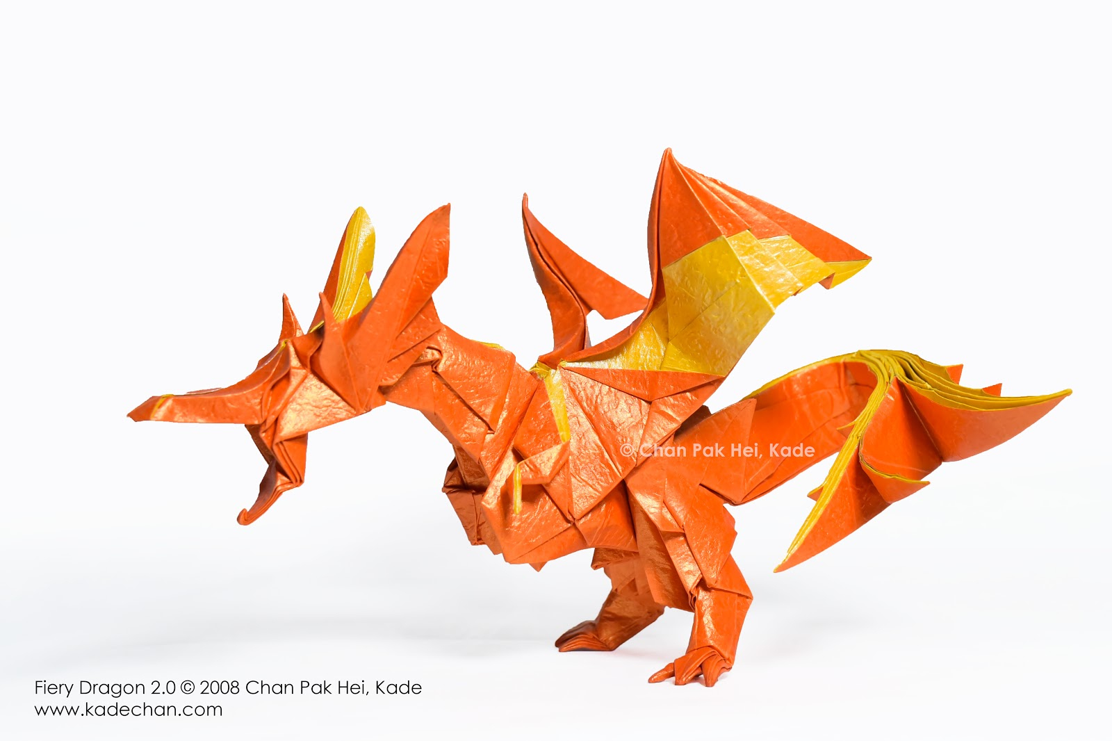 Paper Origami Blog Kade Chan Origami Blog Origami Fiery Dragon