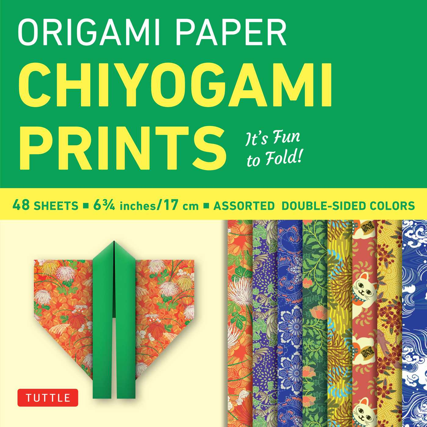 Paper Origami Designs Origami Paper Chiyogami Prints 6 34 48 Sheets Tuttle Origami Paper High Quality Origami Sheets Printed With 8 Different Patterns