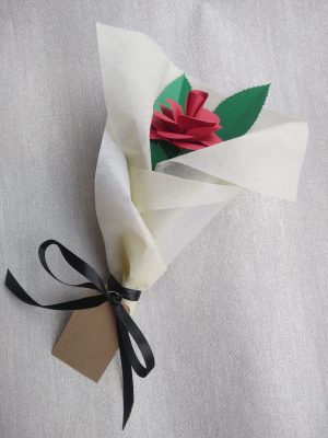 Paper Rose Origami Single Paper Rose