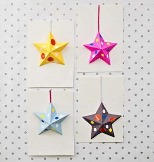 Paper Star Origami Diy Origami Paper Star Cards Kids Can Make