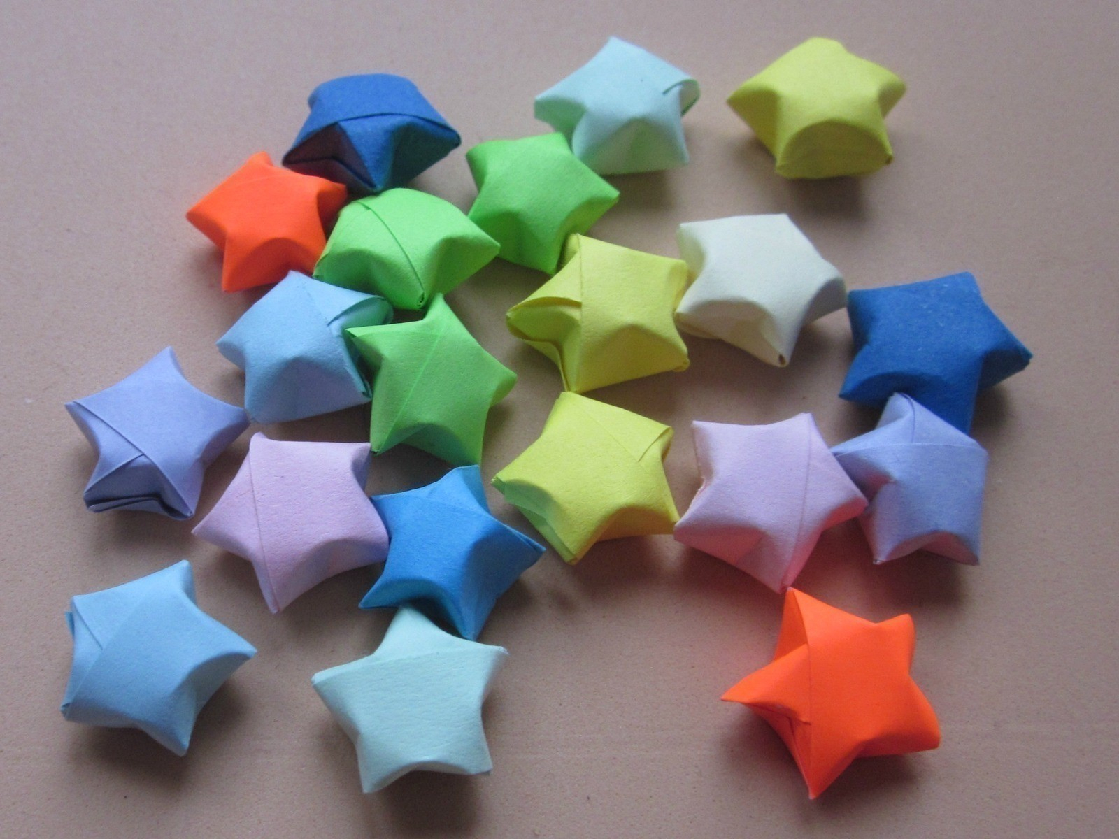 Paper Star Origami Lucky Paper Stars An Origami Shape Papercraft On Cut Out Keep