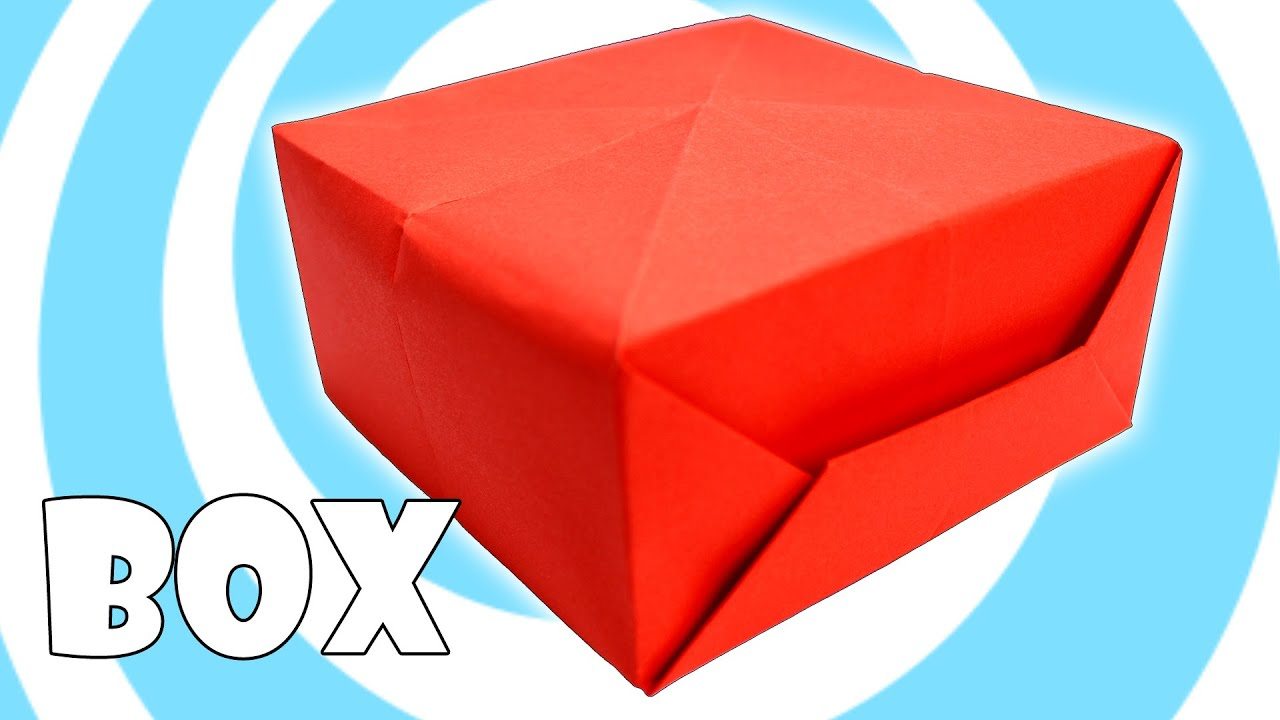 Printer Paper Origami Diy Printing Paper Origami Box Instructions