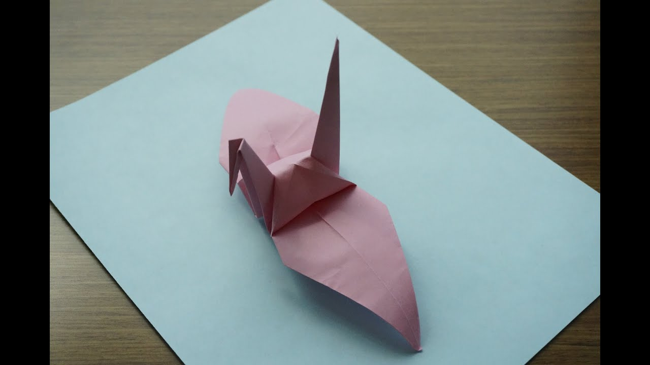 Printer Paper Origami How To Make A Paper Crane Easy Origami For Beginners Using Printer Paper