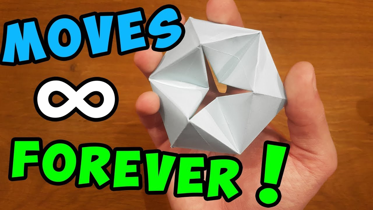 Printer Paper Origami How To Make A Paper Moving Flexagon Fun Easy Origami