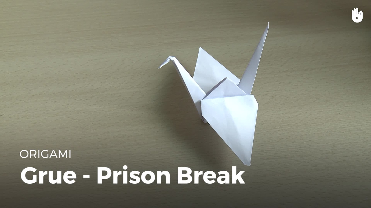 Prison Break Origami Faire La Grue De Prison Break Origami