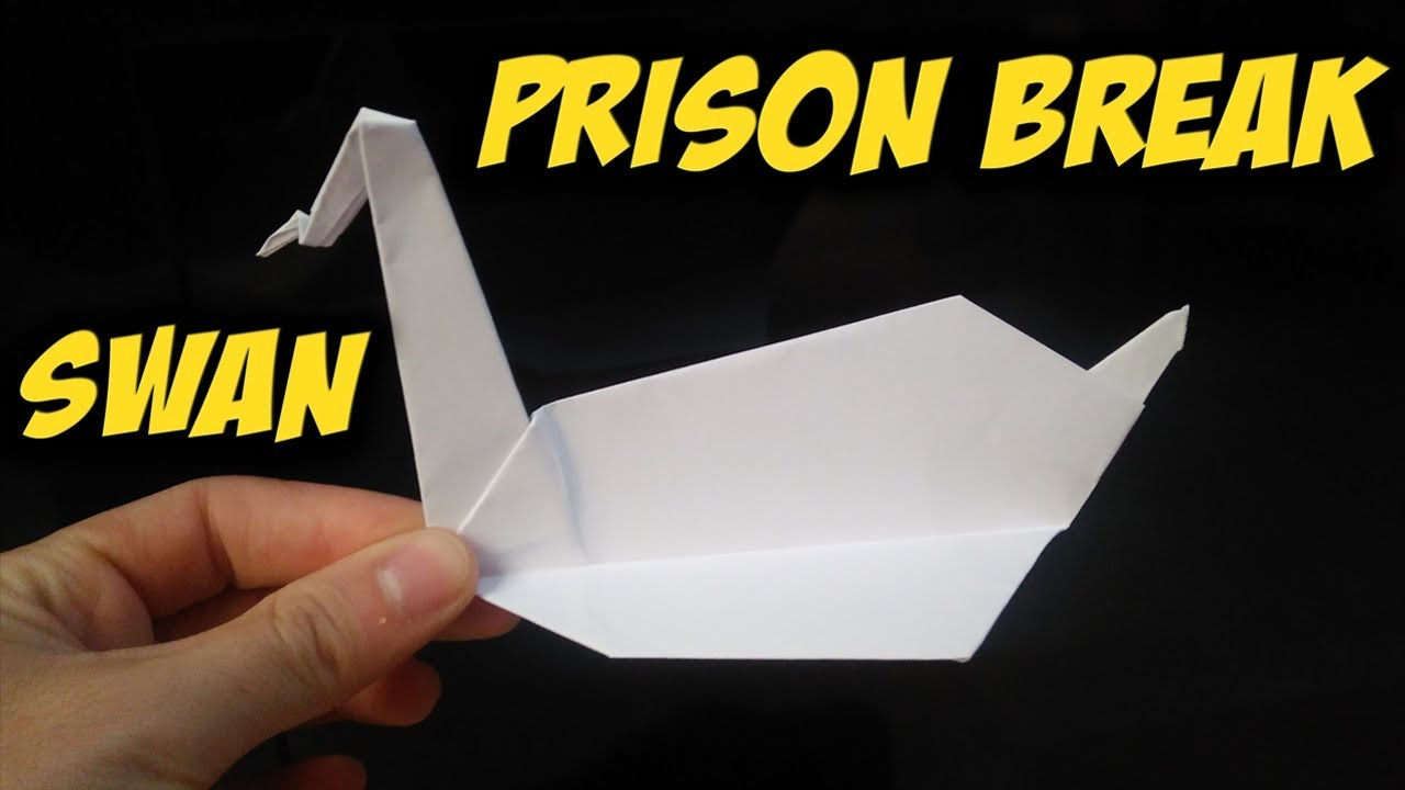Prison Break Origami How To Make Michael Scofields Origami Swan In 5 Minutes