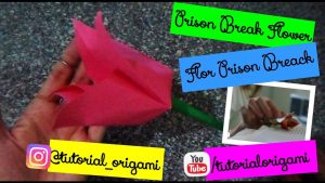 Prison Break Origami Tutorial Origami Prison Break Flower