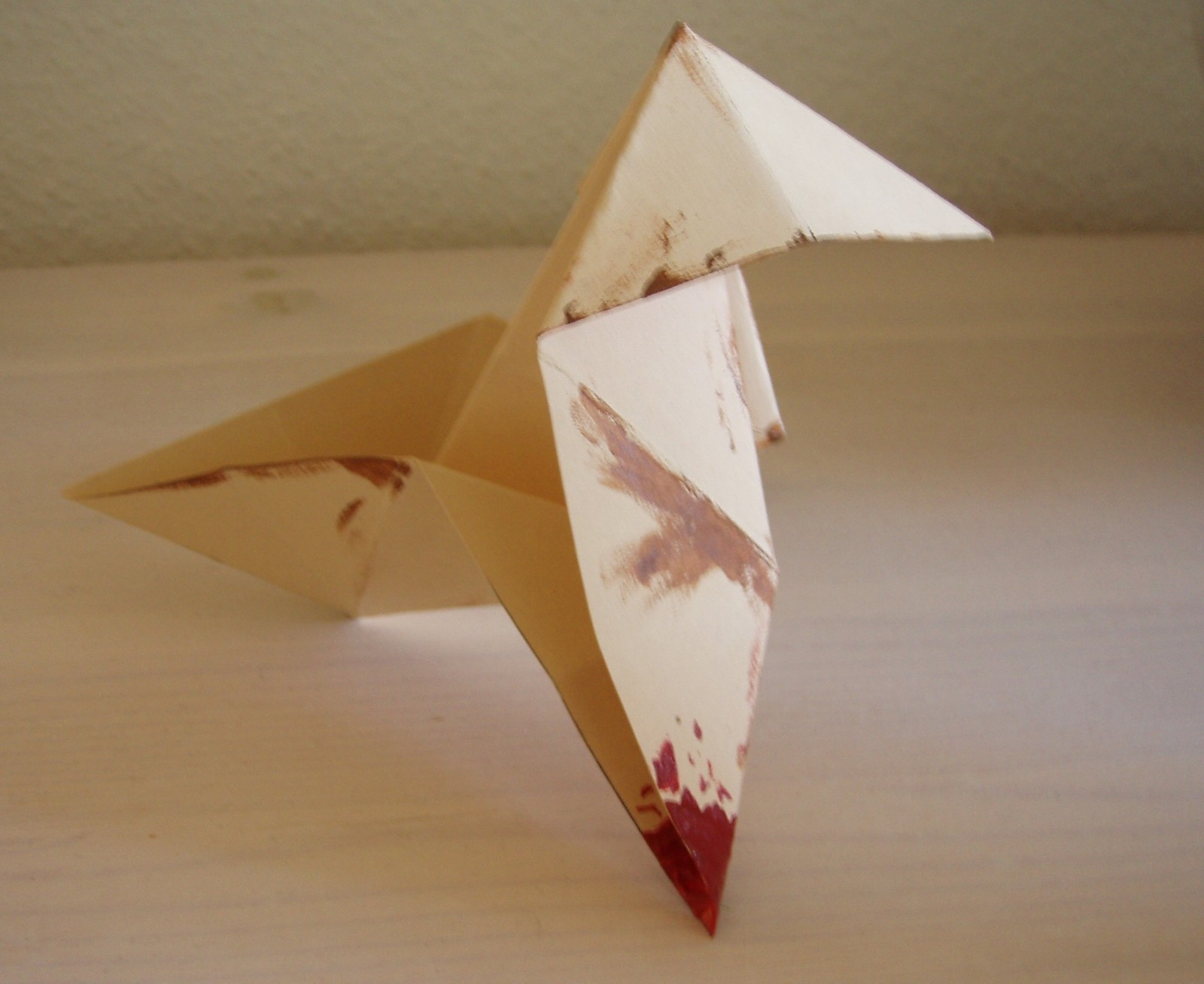 Ps3 Origami Killer The Bird From Ps3s Havy Rain Origami Killer An Origami Bird