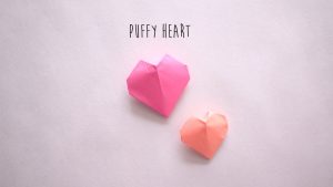Puffy Heart Origami Diy Puffy Heart