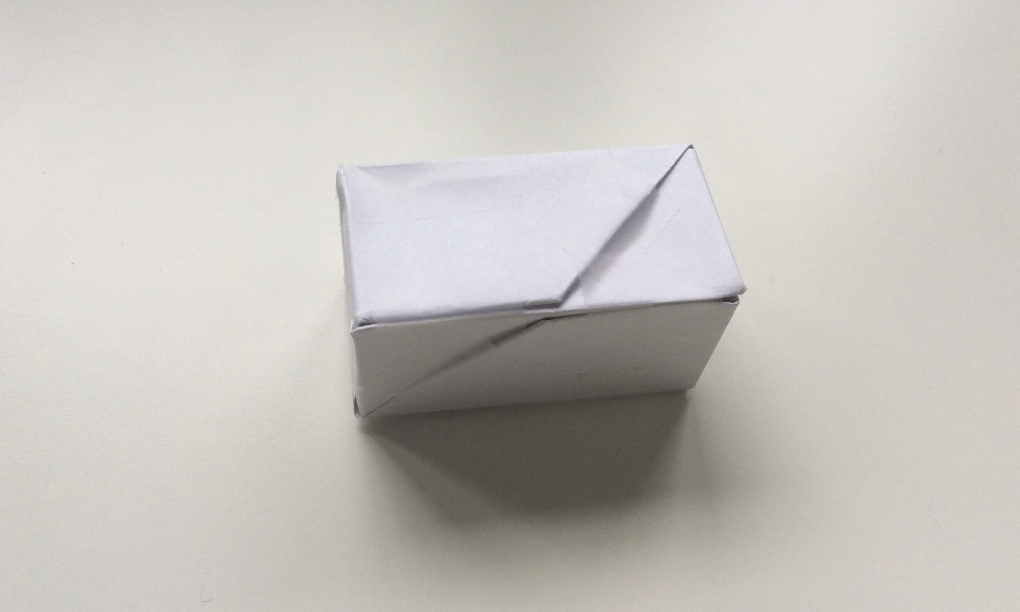Rectangle Origami Paper Origami Rectangular Box Wavyocean