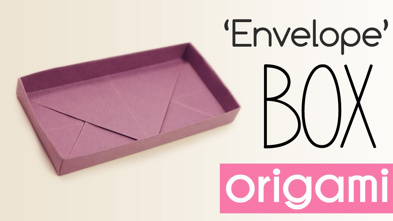 Rectangle Origami Paper Origami Shallow Rectangular Box Tutorial Diy