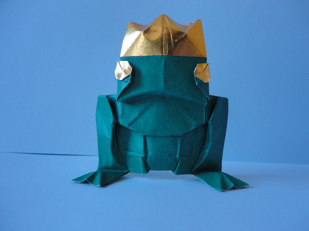 Robin Glynn Origami Frog Prince De Robin Glynn Frog Prince De Robin Glynn Pleg Flickr