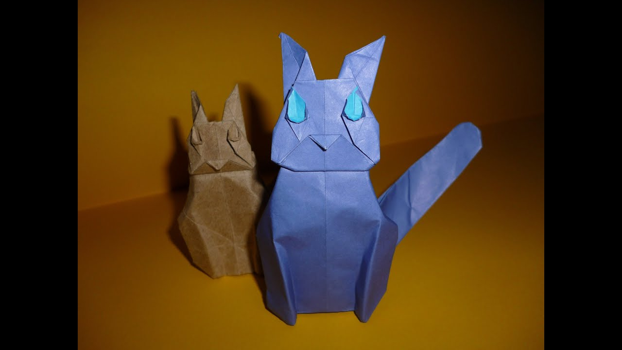 Robin Glynn Origami Origami Cat Instructions Robin Glynn