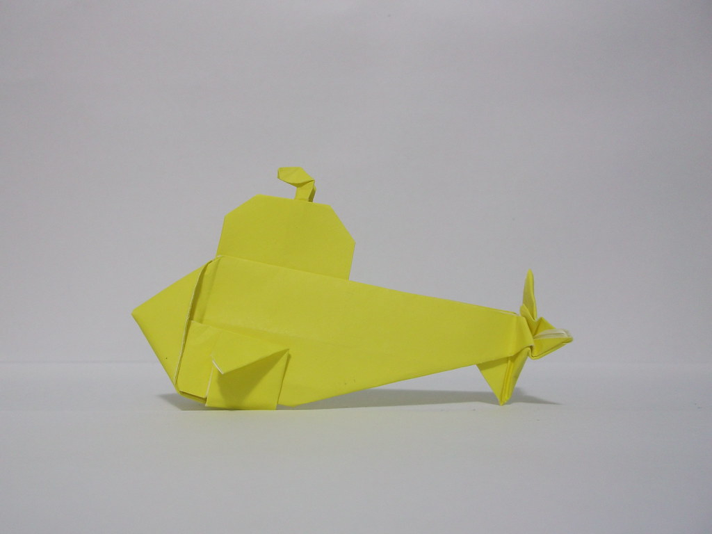 Robin Glynn Origami Submarine De Robin Glynn Dobrado Por Arturo Fonseca Diag Flickr