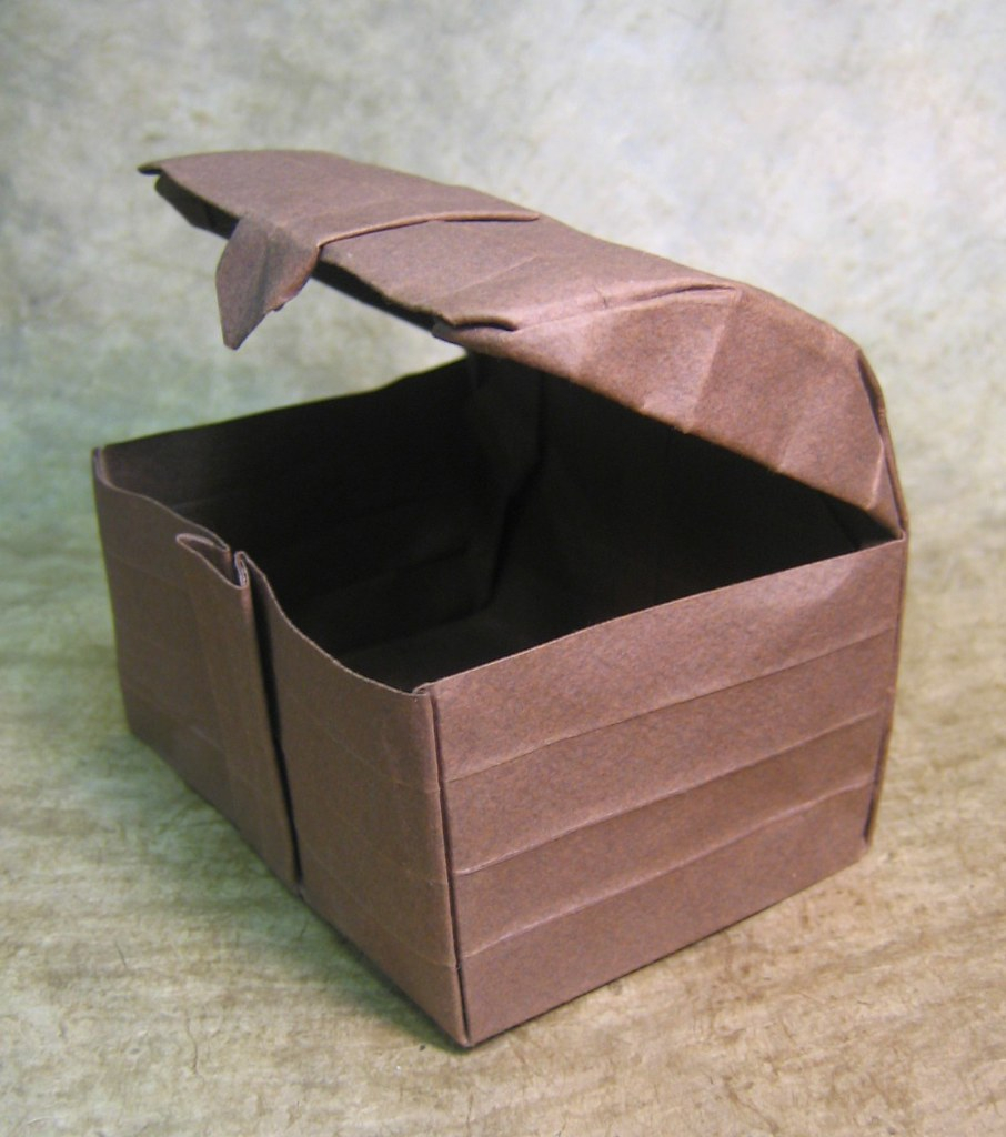 Robin Glynn Origami Treasure Chest Designed Robin Glynn Folded Phillip Flickr
