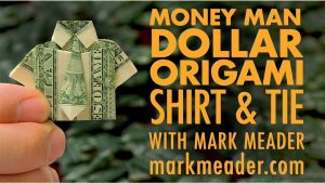 Shirt And Tie Money Origami Money Man Dollar Origami Shirt Tie And Magnet Mailer