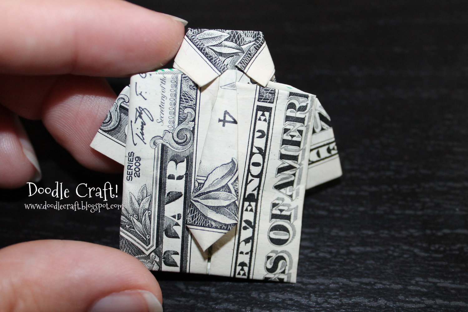 Shirt And Tie Money Origami Origami Money Folding Shirt And Tie