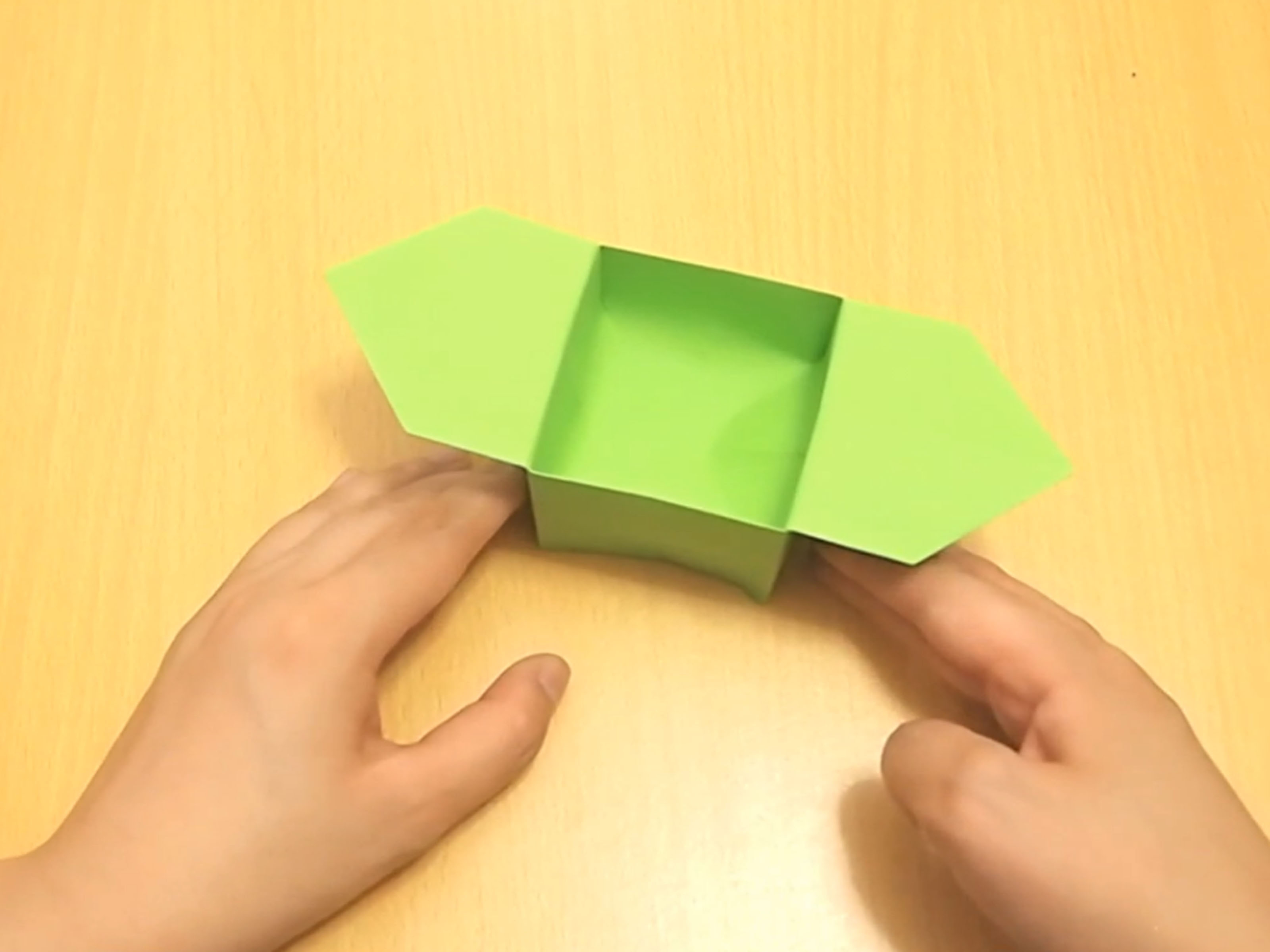 Simple Origami Bowl How To Make An Origami Sanbo With Pictures Wikihow