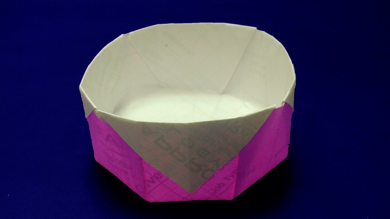 Simple Origami Bowl Origami Bowl Diy How To Make Easy Paper Bowl Origami Instructions Step Steppapercraft