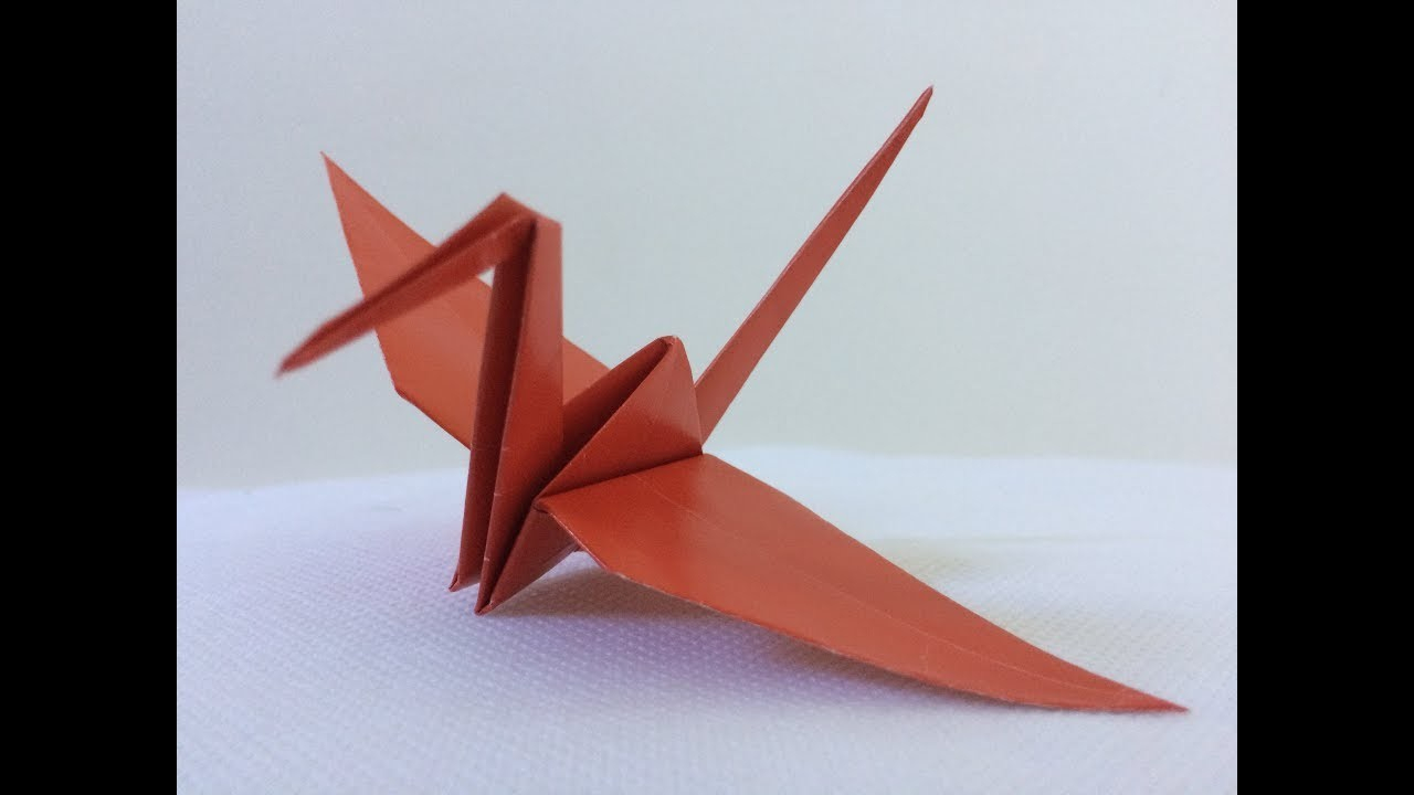 Simple Origami Crane Easy And Simple Origami Crane Tutorial