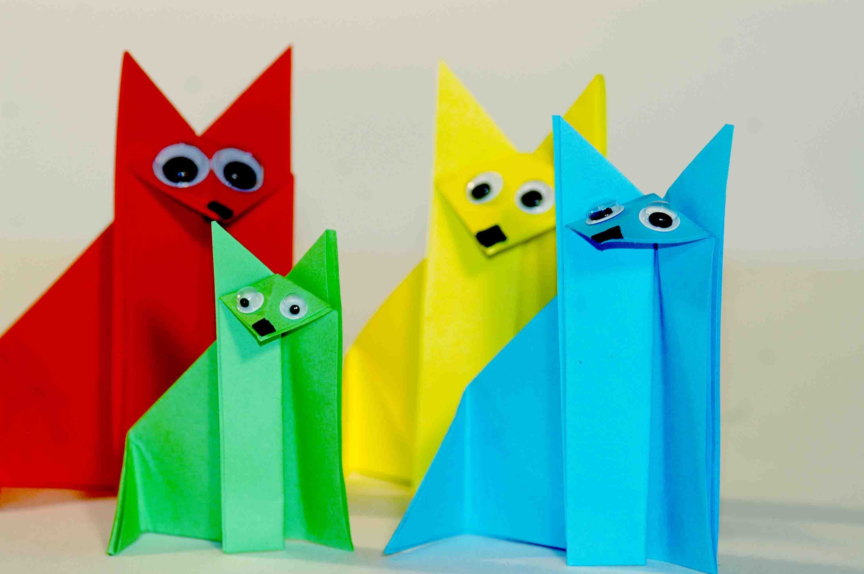 Simple Origami Instructions Asy Origami For Kids Rigami Fox Origami Instructions For Kids