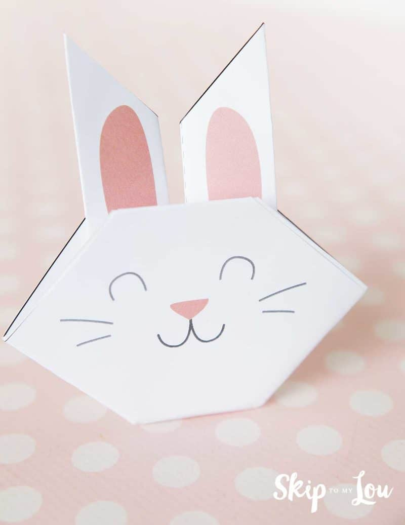 Simple Origami Rabbit Bunny Origami Skip To My Lou