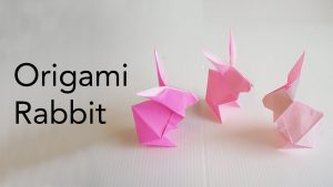 Simple Origami Rabbit Easy Kids Origami Bunny Rabbit Tutorial
