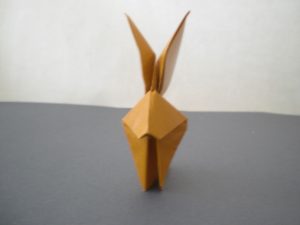 Simple Origami Rabbit How To Fold An Origami Rabbit Origami Wonderhowto