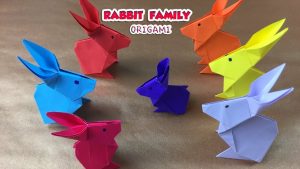 Simple Origami Rabbit Origami Rabbit How To Make A Simple Paper Rabbit Paper Art Easy