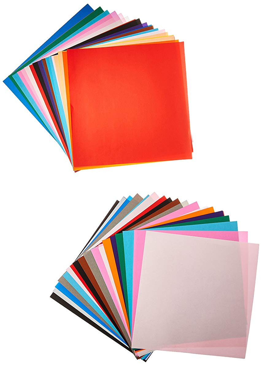 Solid Colored Origami Paper Origami Paper Alfacanillejas