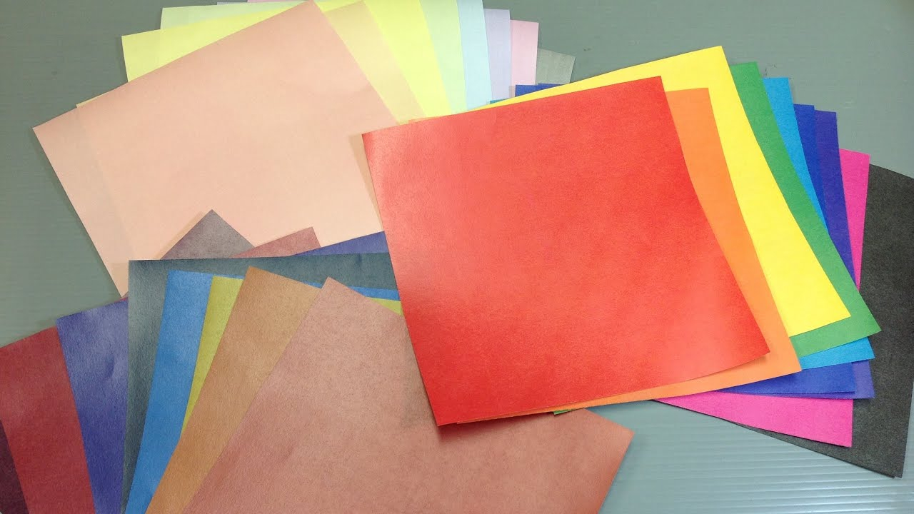 Solid Colored Origami Paper Print Your Own Solid Colors Origami Paper