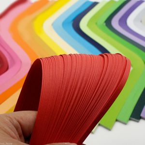 Solid Colored Origami Paper Us 138 20 Offdiy 120 Stripes Quilling Paper 5mm Width Multiple Solid Color Origami Paper Hand Craft Decoration Pressure Relief Gift 259127 In