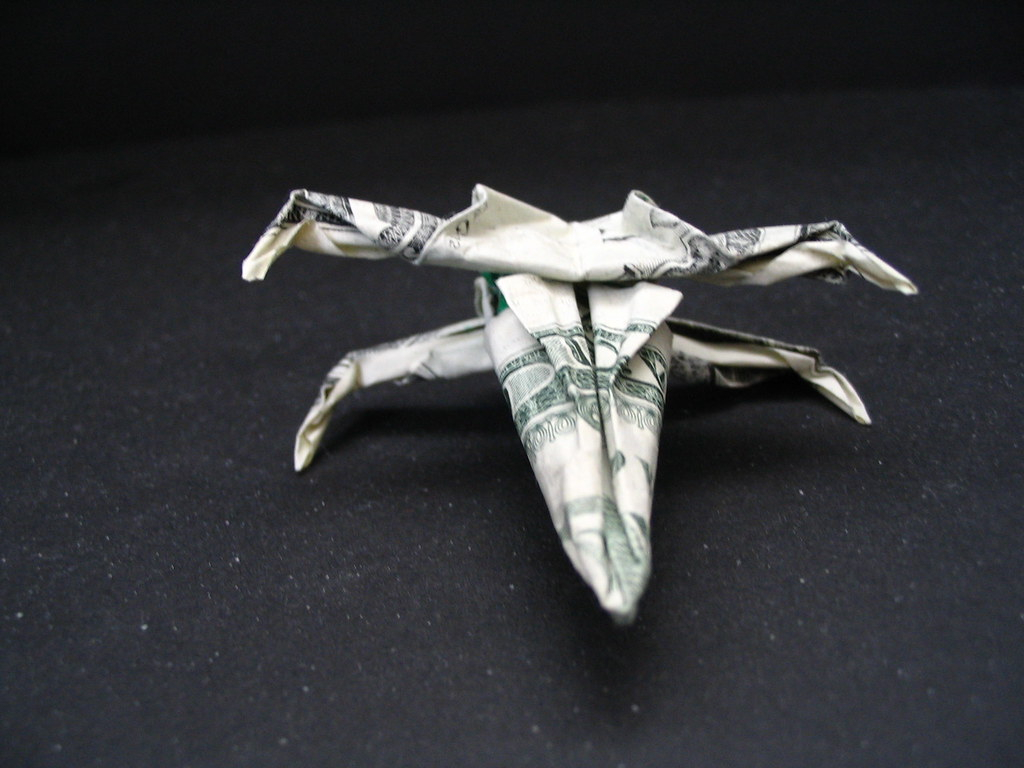 Star Wars X Wing Origami Dollar Origami Star Wars X Wing At One Period In Time I W Flickr