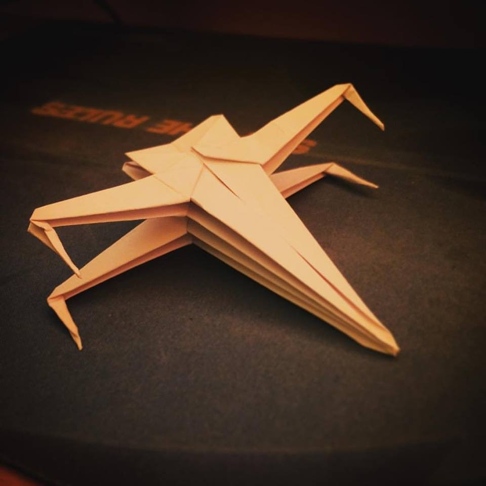 Star Wars X Wing Origami How To Fold A Origami Crane Learn How To Fold A Classic Paper Crane