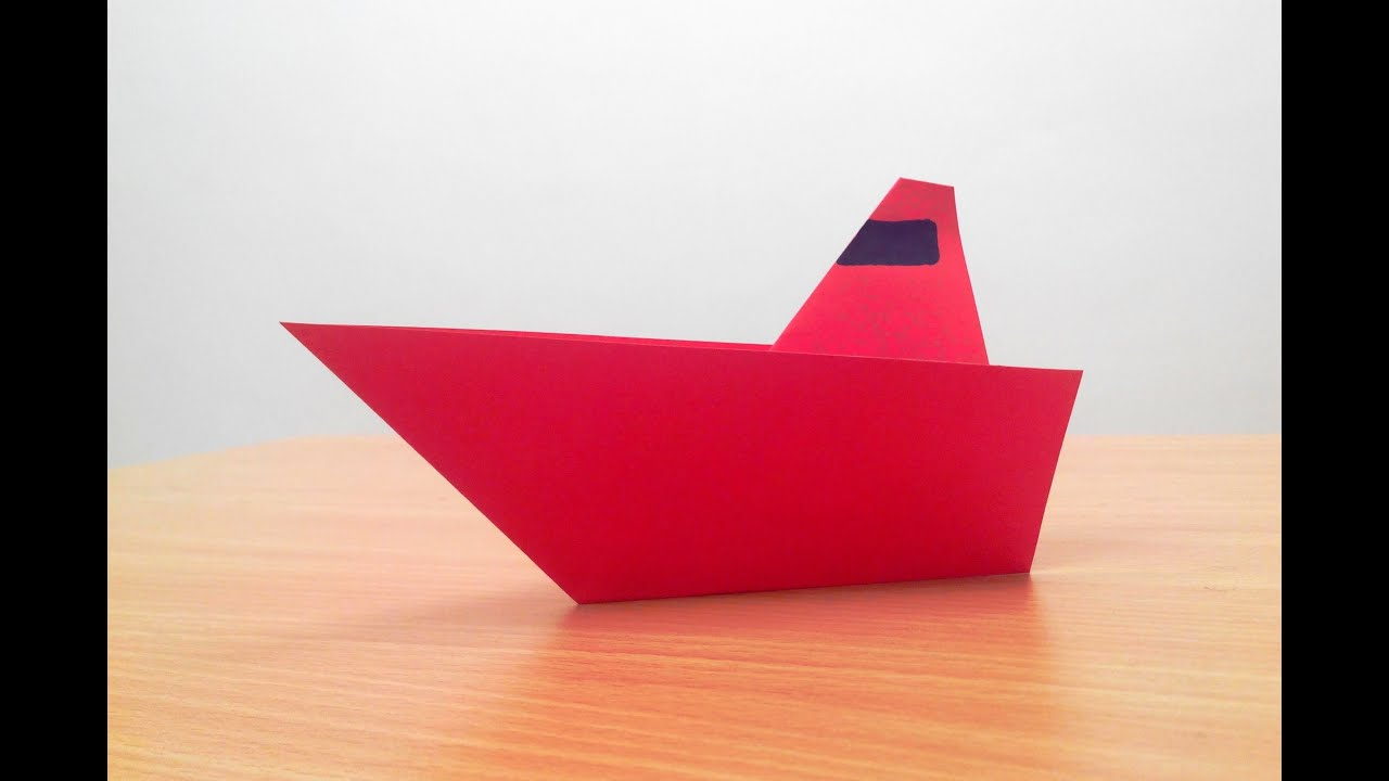 Step By Step Origami Boat How To Make An Origami Boat Step Step