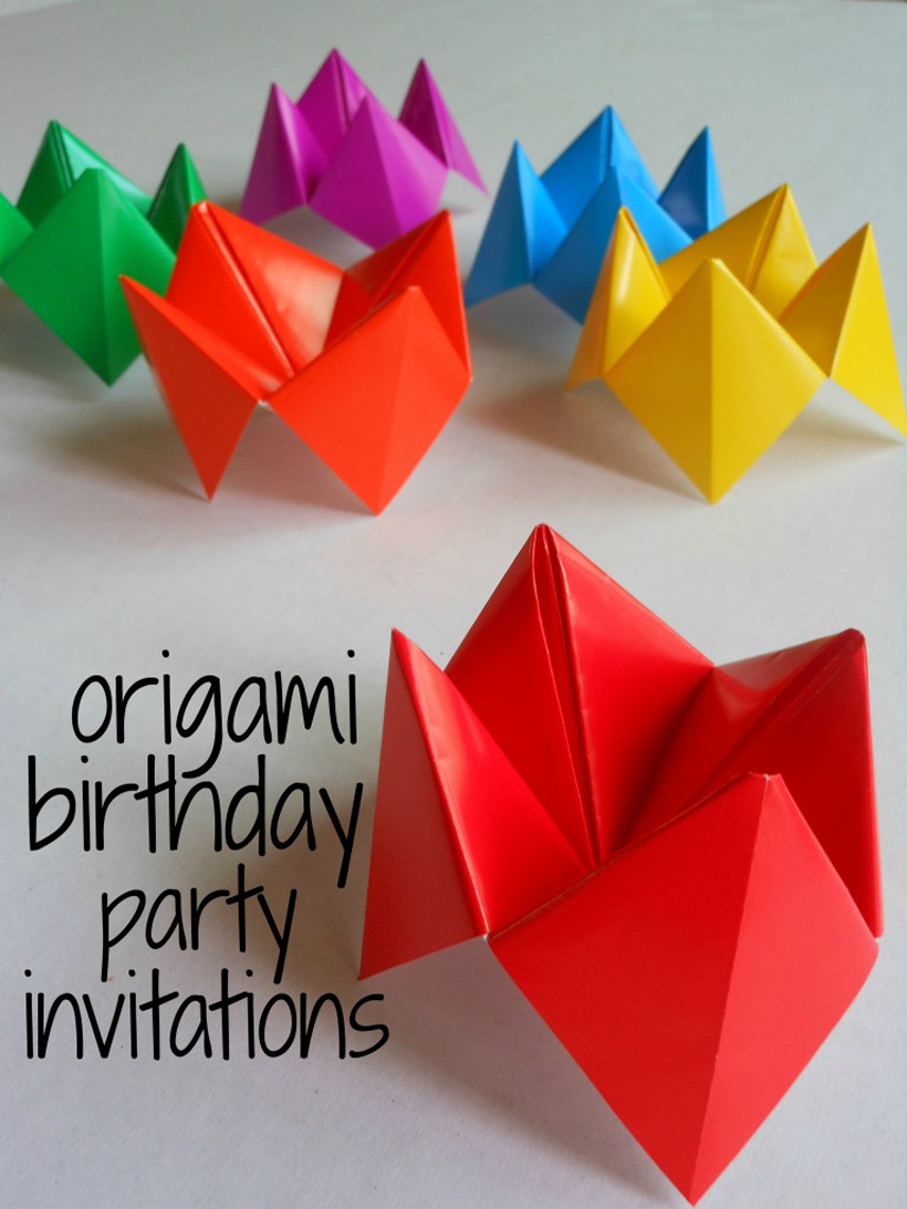 Ten Pound Note Origami Diy Origami Birthday Invitation Craft For Kids Learn How Boys And