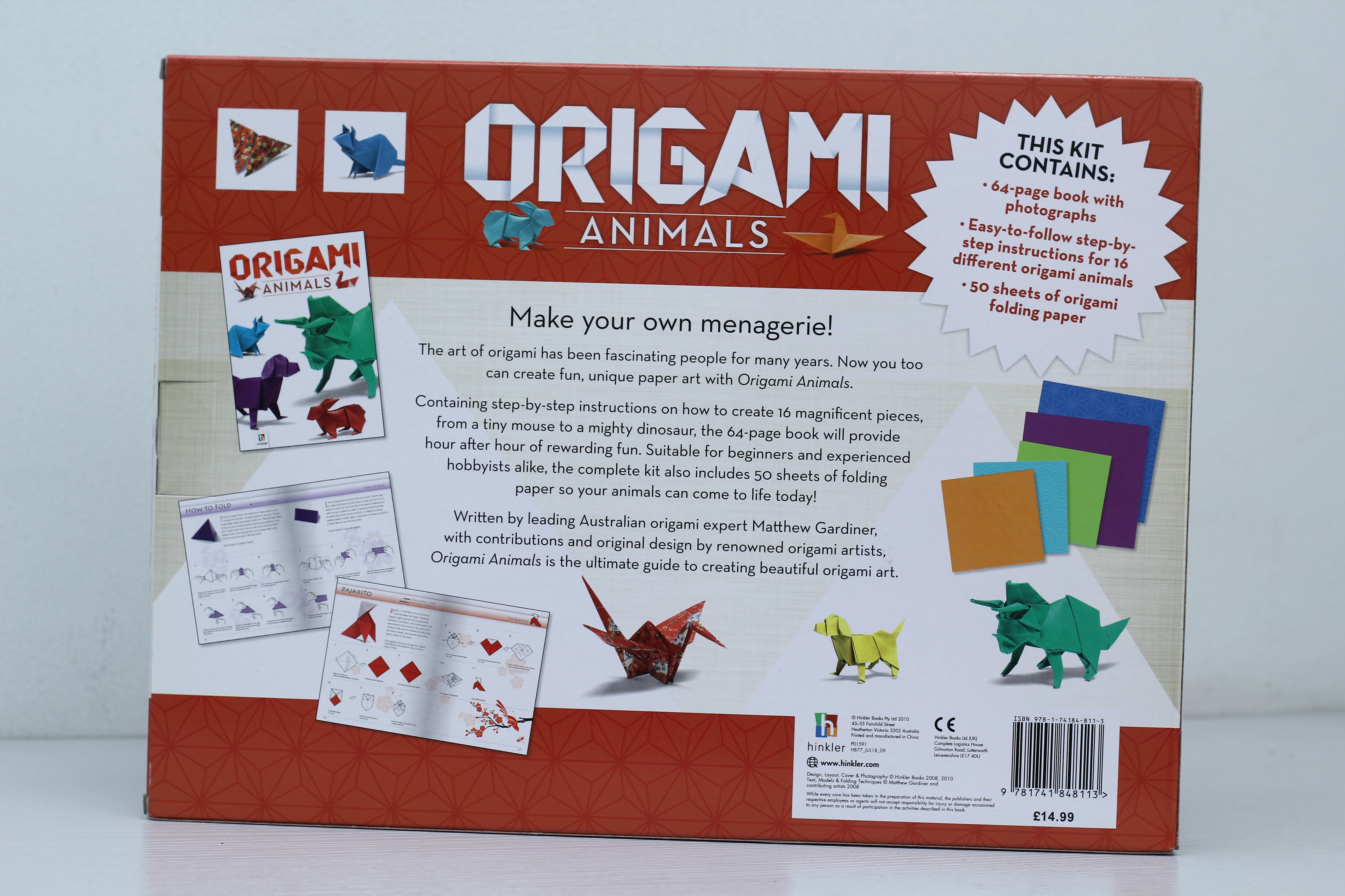 The Complete Book Of Origami Animals Origami Paper Animals 8 9ijakids