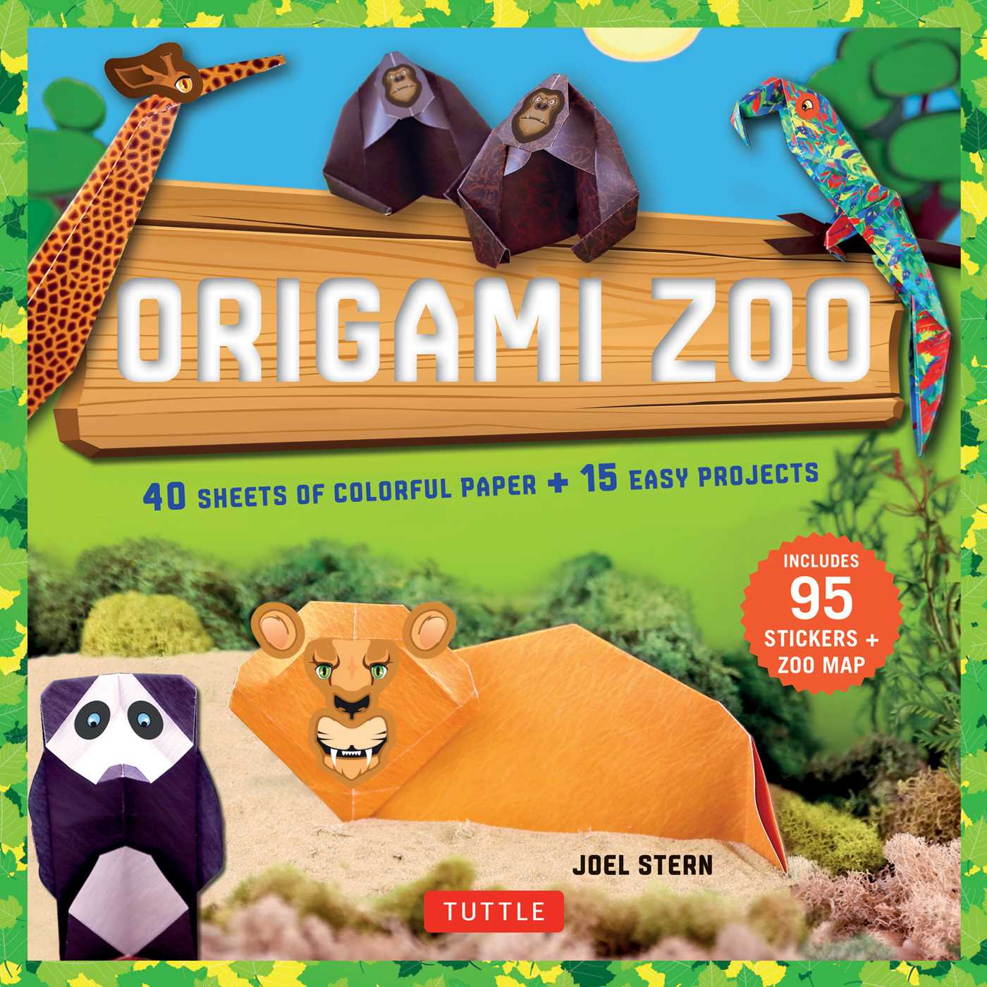 The Complete Book Of Origami Animals Origami Zoo Kit Make A Complete Zoo Of Origami Animals Kit With Origami Book 15 Projects 40 Origami Papers 95 Stickers Fold Out Zoo Map