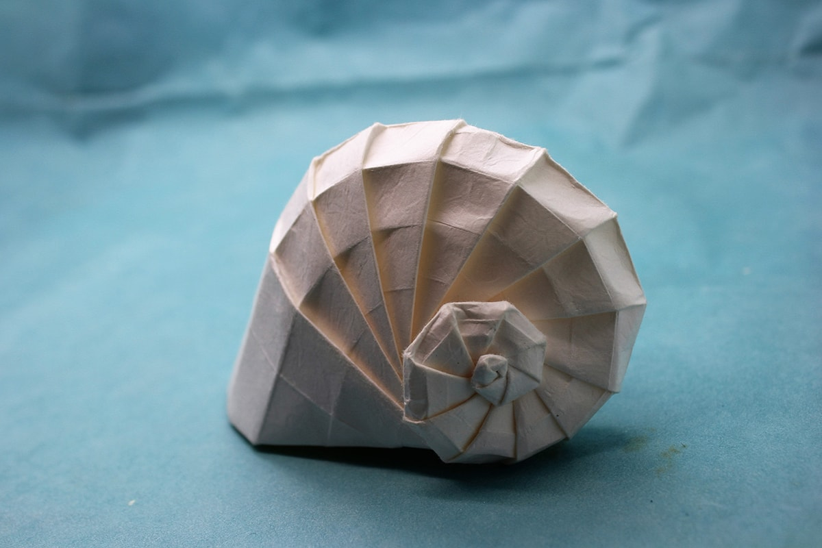 Tomoko Fuse Origami Instructions Cant Make It To The Beach Try Folding These Origami Seashells