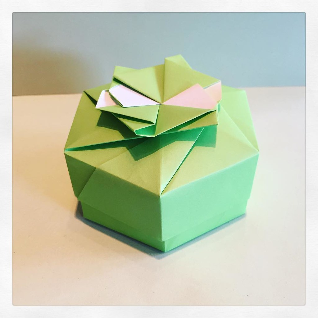 Tomoko Fuse Origami Instructions Hexagon Box Designed Tomoko Fuse Modular Origami Bo Flickr