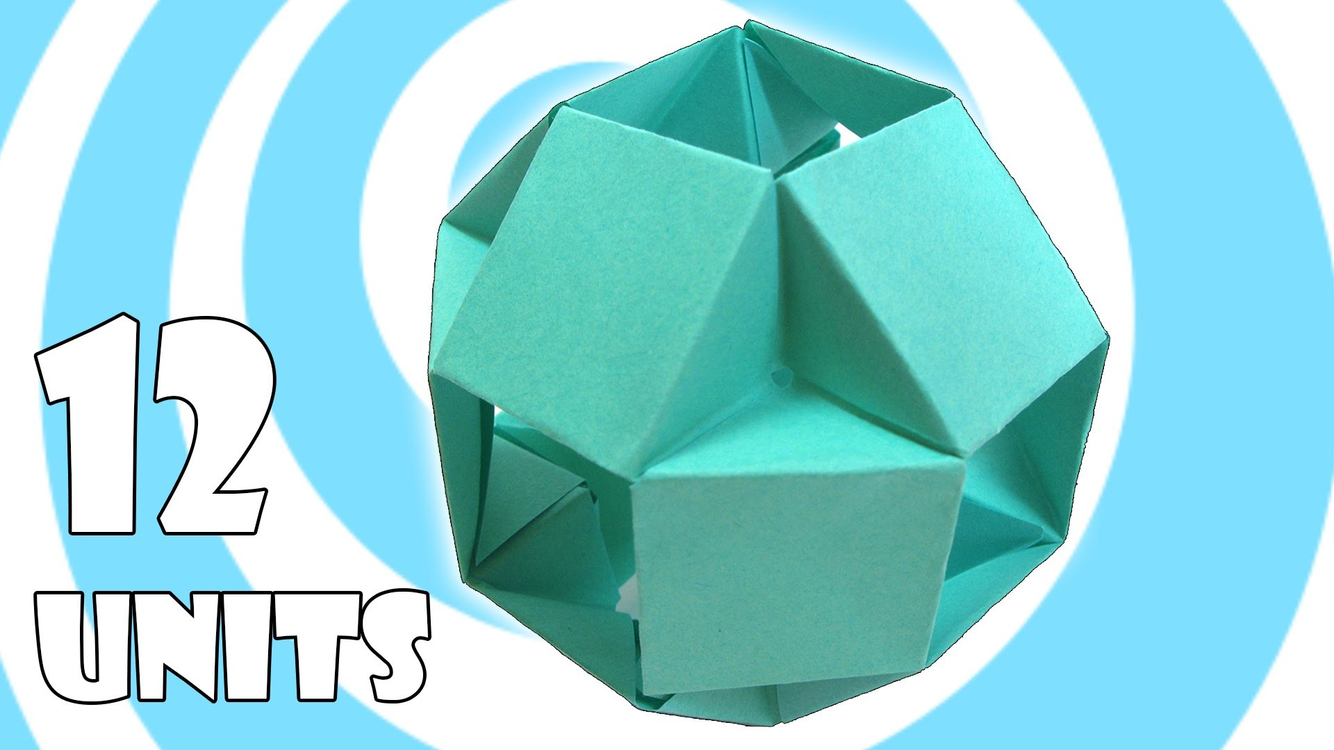 Tomoko Fuse Origami Instructions Modular Origami Ball Tutorial 12 Units Tomoko Fuse