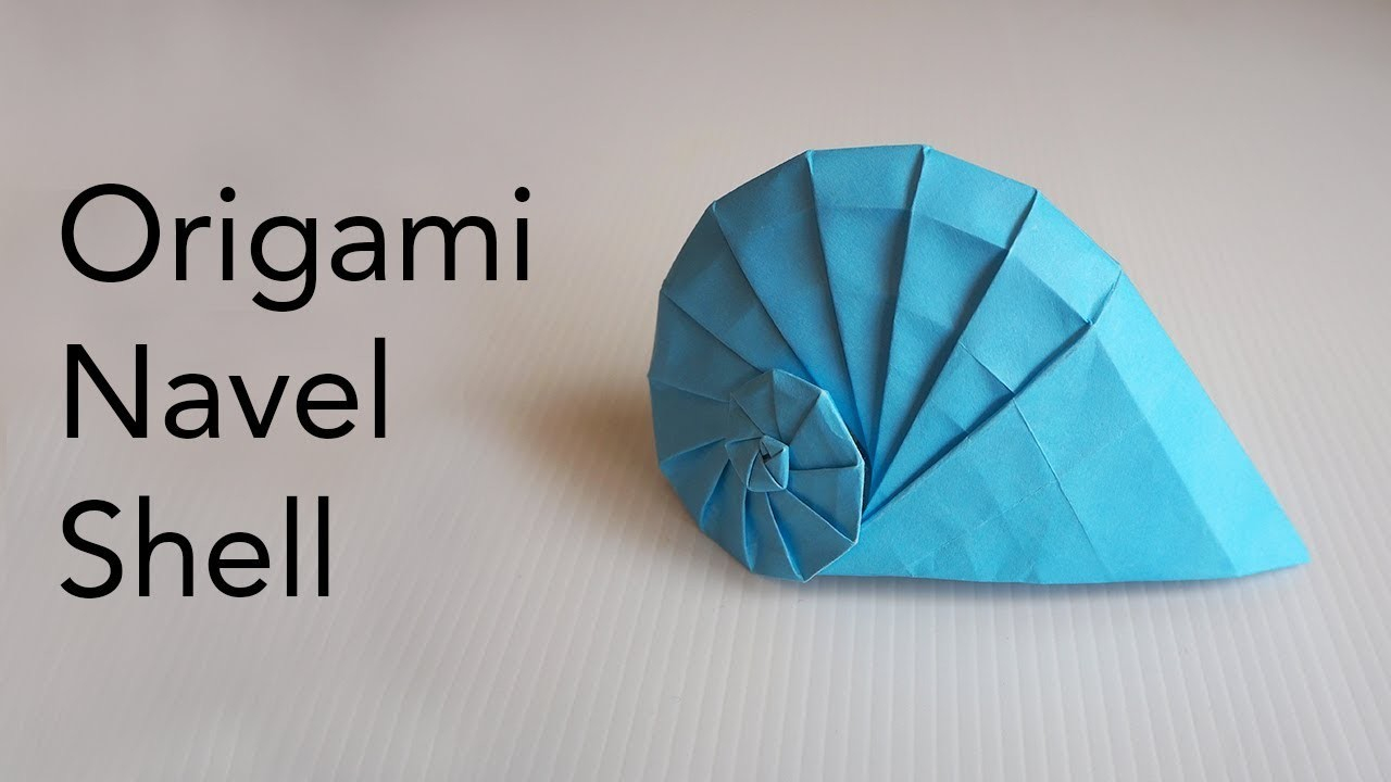 Tomoko Fuse Origami Instructions Paper Tutorial For Origami Navel Shell Tomoko Fuse Tutorial For